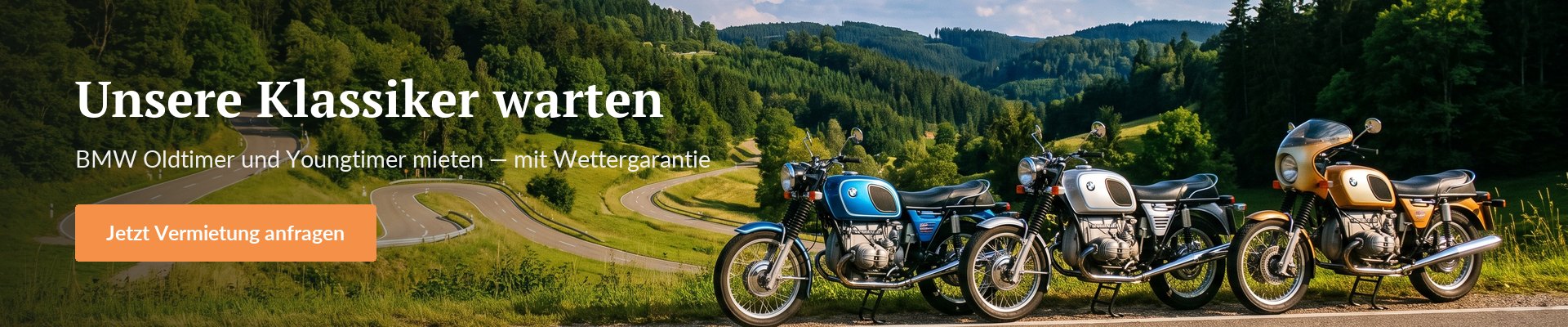 banner-bmw-klassiker-mieten-schwarzwald Motorrad mieten